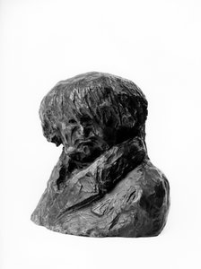 Los bustos de las “Celebridades del Justo Medio” Caricatura de Clément Prunelle (1777-1853), doctor, diputado y alcalde de Lyon. Escultura de Honoré Daumier (1808-1879) siglo XIX. de Honoré Daumier