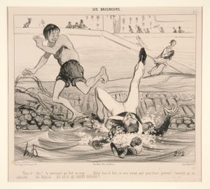 Aquí está de Honoré Daumier