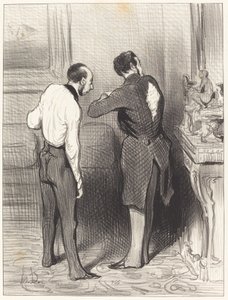 Tu traje me conviene, te lo tomo prestado de Honoré Daumier