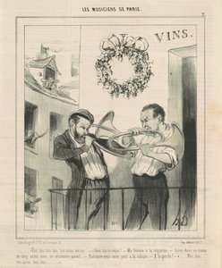 Ton, ton ... ton taine ... de Honoré Daumier