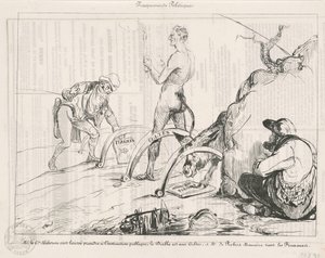 Trampas políticas de Honoré Daumier