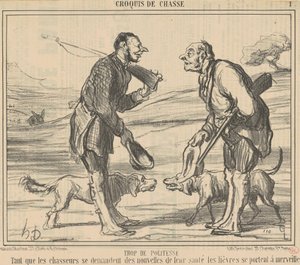 Demasiada Cortesía de Honoré Daumier