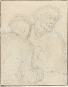 Dos Hombres de Honoré Daumier