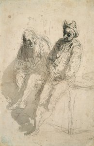 Dos saltimbanquis