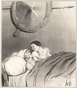 Ulises y Penélope de Honoré Daumier