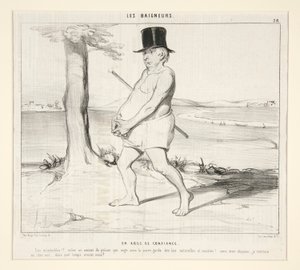 Un abuso de confianza. ¡¡Los Miserables!! ¡robar de la cárcel a un abogado que nada al amparo de las leyes naturales y sociales! de Honoré Daumier