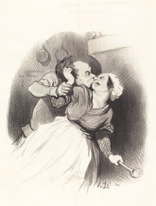 Un regreso de juventud de Honoré Daumier