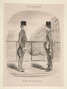 Un hombre en sus zapatos pequeños, de Tout Ce Qu de Honoré Daumier