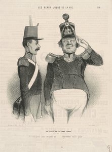 Un día de gran gala de Honoré Daumier