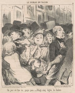 Un día en que no se paga de Honoré Daumier