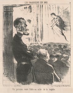 Un parisino que se mantuvo fiel... de Honoré Daumier