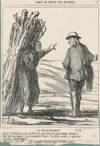 Una información de Honoré Daumier