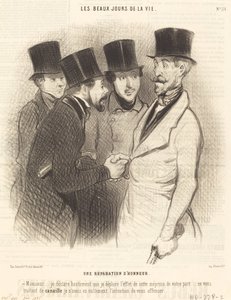 Una Reparación de Honor de Honoré Daumier