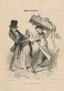 Un Antojo de Mujer Embarazada de Honoré Daumier