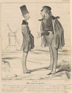 Una mina de oro que duerme de Honoré Daumier