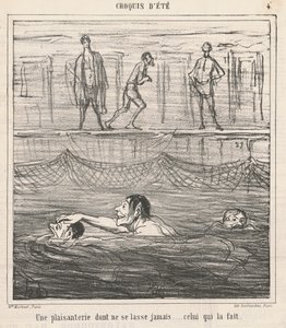 Una broma de la que no se cansa... de Honoré Daumier