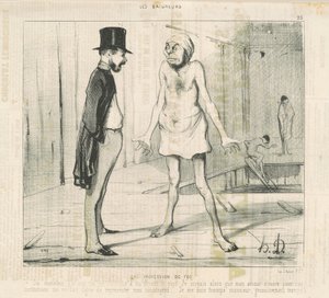 Una profesión de fe de Honoré Daumier