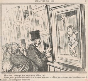 Ven entonces..., mi amigo, no encuentro... de Honoré Daumier