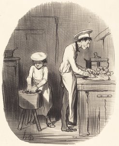 ¿Ves pequeño, estás equivocado...? de Honoré Daumier