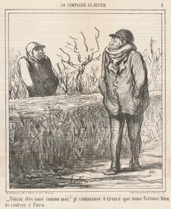 Vecino, ¿eres como yo?... de Honoré Daumier