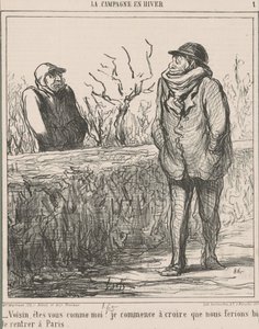 Vecino, ¿eres como yo?... de Honoré Daumier