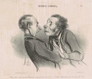 Usted siente bien, mi querido señor... de Honoré Daumier