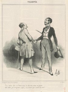 Vendrás a cenar, mi esposa cena en la ciudad ... de Honoré Daumier