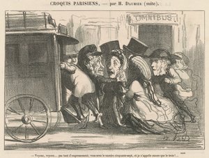 Veamos, veamos... no tanta prisa... de Honoré Daumier