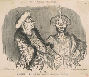 Zaïre de Honoré Daumier