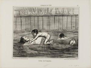 Escena familiar, lámina 37 de Croquis D