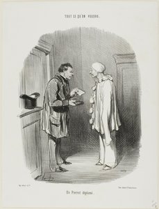 Un Pierrot desplumado, lámina 9 de Tout Ce Qu