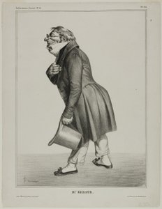 Auguste-Hilarion, Conde de Kératry de Honoré Victorin Daumier
