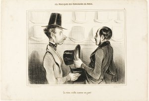 "¡Te queda como un guante!", plato 34 de Types Parisiens