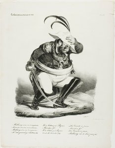 Malbroug va a la guerra... de Honoré Victorin Daumier