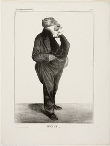 Sr. Étien...., lámina 283 de Cartooning Celebrities de Honoré Victorin Daumier
