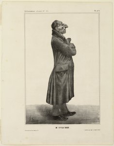 Mr. Fulchir.., placa 273 de Cartooning Celebrities de Honoré Victorin Daumier