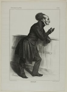 Sr. Joliv...., placa 346 de Cartooning Celebrities de Honoré Victorin Daumier