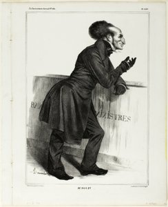 Sr. Joliv...., placa 346 de Cartooning Celebrities de Honoré Victorin Daumier