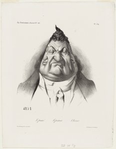 El pasado, el presente, el futuro, plancha 349 de Honoré Victorin Daumier