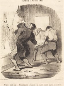 ¡Ah! Me ha despedido... de Honoré Daumier