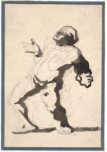 Un actor de Honoré Daumier