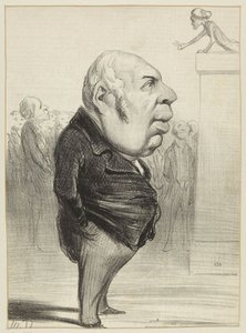 «Berryer» de Honoré Daumier