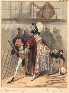 Bobonne... ¡no lo mires tanto! de Honoré Daumier