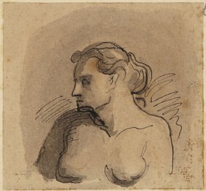 Busto de mujer de Honoré Daumier