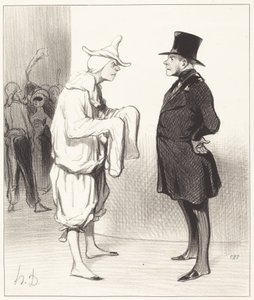 Zanahoria del volatinero de Honoré Daumier