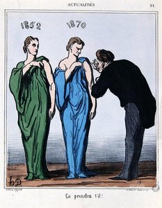 Caricatura sobre el plebiscito del 8 de mayo de 1870, de 