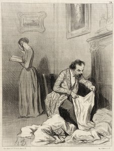 Desde que Virginie obtuvo el séptimo accésit... de Honoré Daumier