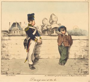 Dios, ¿he amado a ese ser? de Honoré Daumier