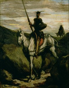 Don Quijote de Honoré Daumier