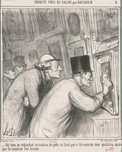 ¡Eh! Bien, mirando este cuadro de Honoré Daumier